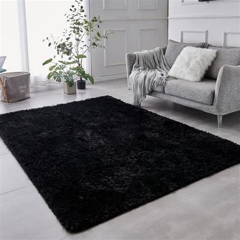 inexpensive black area rugs